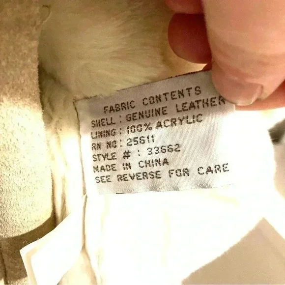 Jones of New York Sport Leather Coat Sz Medium - Picture 6 of 8